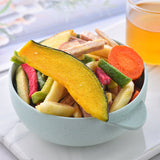 Getrocknetes Obst und Gemüse Gemischte knusprige vegetarische Snacks