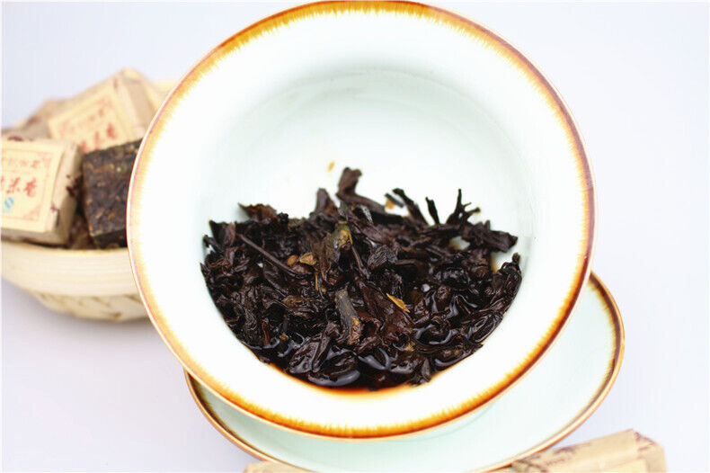 500g Yunnan Menghai Glutinous Rice Pu-erh Tea Pu-erh Mini Tuocha Square Brick