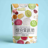 250g 12 Varieties Ready-to-Eat Snack Mixed Fruit and Vegetable Crisps