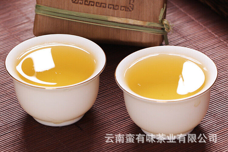 Yunnan Pu'er Tea Icelandic Golden Leaf Raw Brick Raw Tea Pu'er Brick Tea 250g
