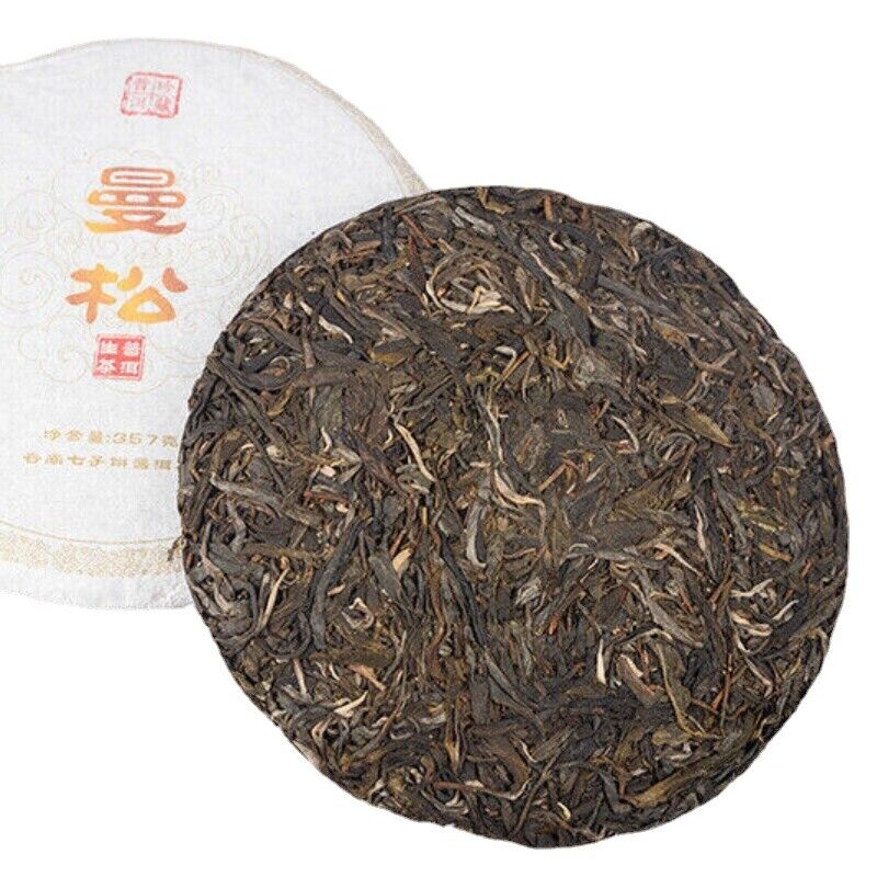 357g曼松 生饼 普洱生茶 年曼松 春茶大树茶 生普洱 云南茶叶