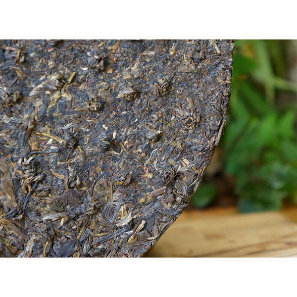 Jiujiu Xiaotai No.6 Qizi Tea Tie Bing PuerChaTea 357g Xiaguan Inheritance