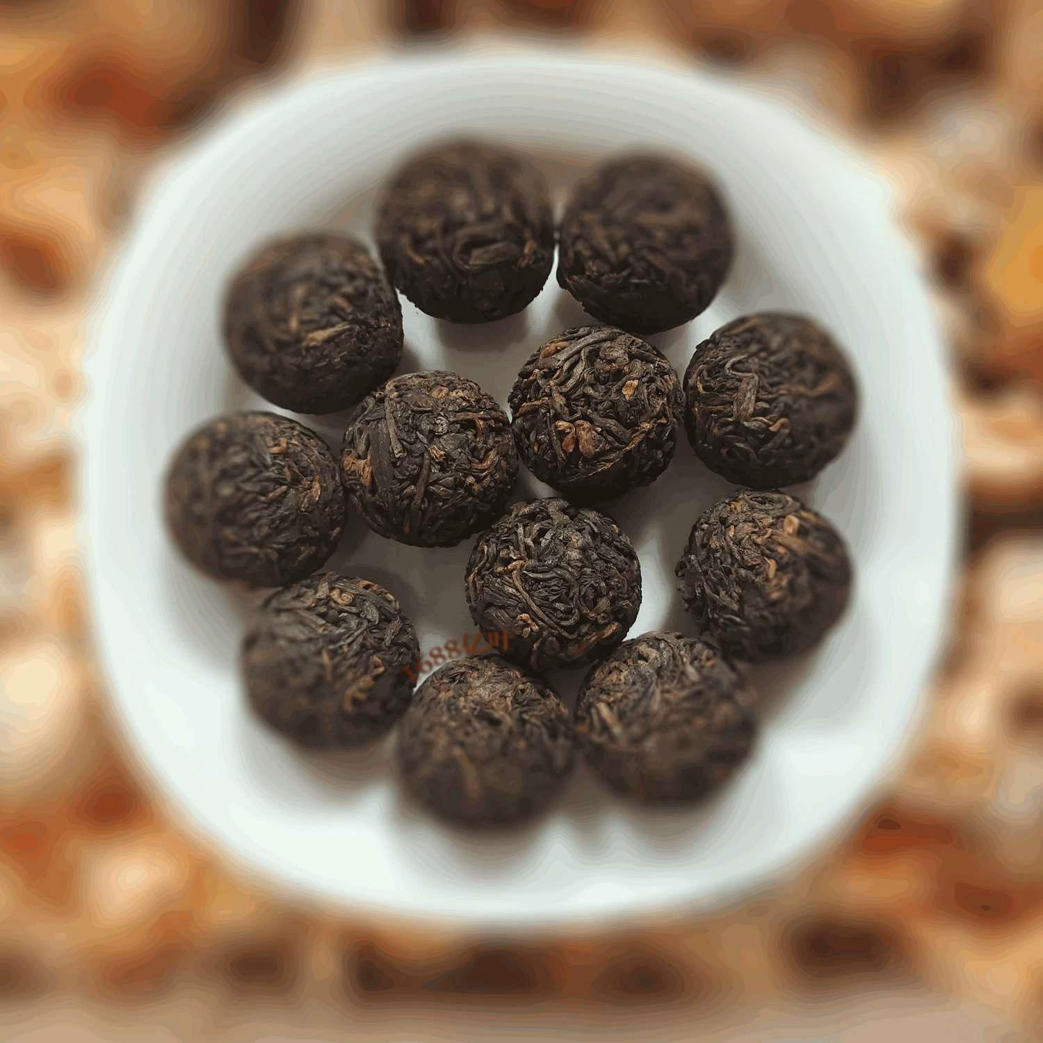 Yunnan Pu'er Ripe Tea Dragon Ball Commercial Bulk Xiaotuocha-500g Digestive Aid Secondary image