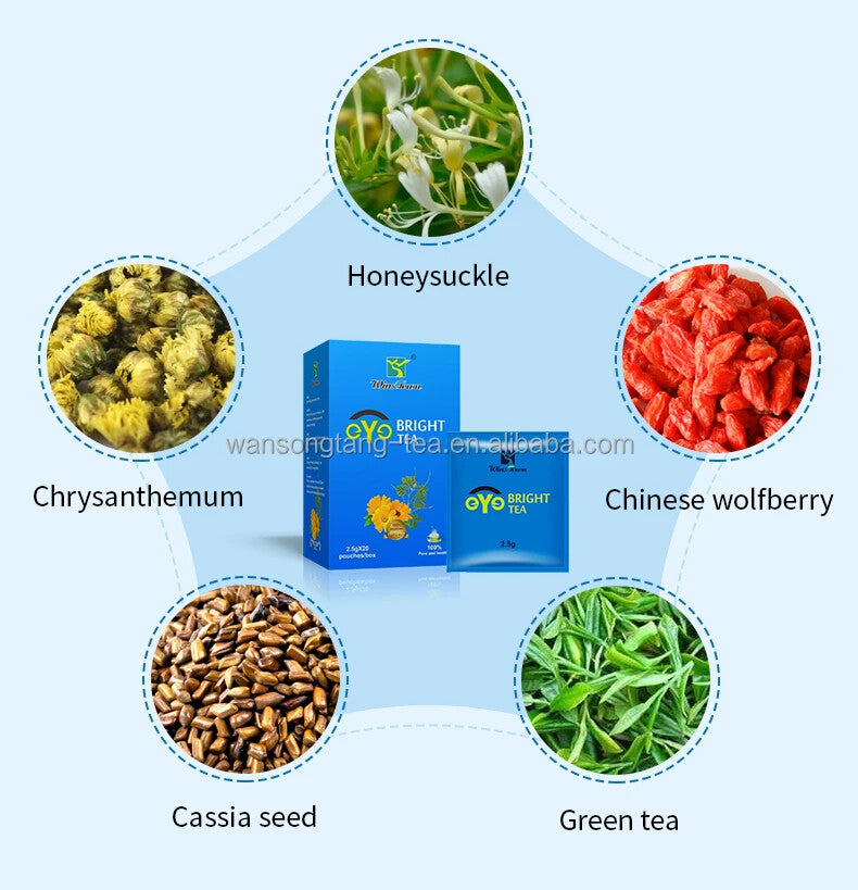 Africa Goji Berry Tea Blend Chrysanthemum Cassia Seed Eye Bright Herbal Tea