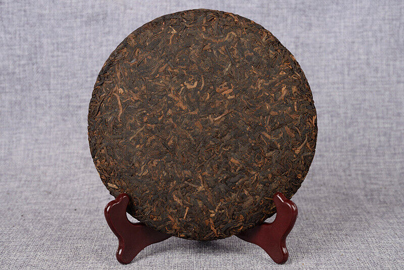Yunnan Tea Puerh Tea Ripe Tea 357g Tea Cake Banzhang Golden Bud Ripe Puer Tea