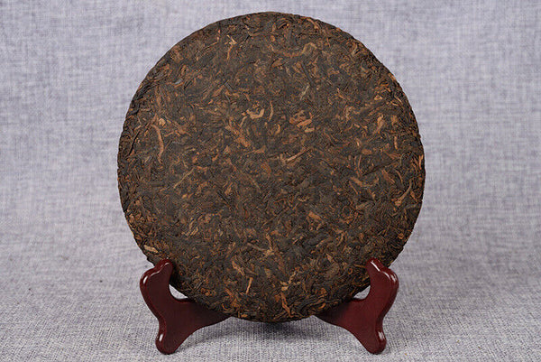 Yunnan Tea Puerh Tea Ripe Tea 357g Tea Cake Banzhang Golden Bud Ripe Puer Tea