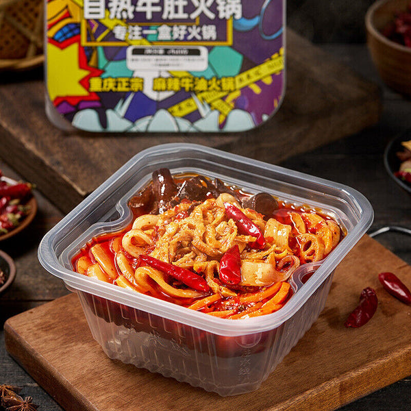 Self-Heating Hotpot Instant Rice Meal Spicy Mala Soup Sour Spicy Noodles Hotpot