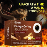 Energy Coffee Solid Drink Ground Black Coffee 10g*10 Packs Health Care