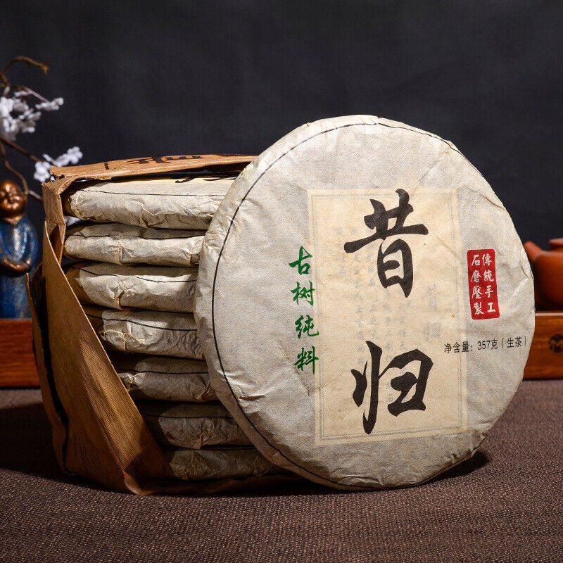Yunnan Pu'er Tea Raw Tea Cake 357g Ancient Tree Tea Raw Tea Healthy Drink