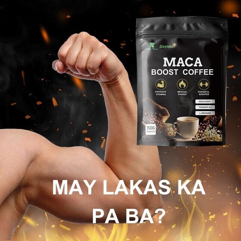 Max Man Power Maca Energy Coffee tongkat Herbal instant Maca coffee 10g*15bags Main image