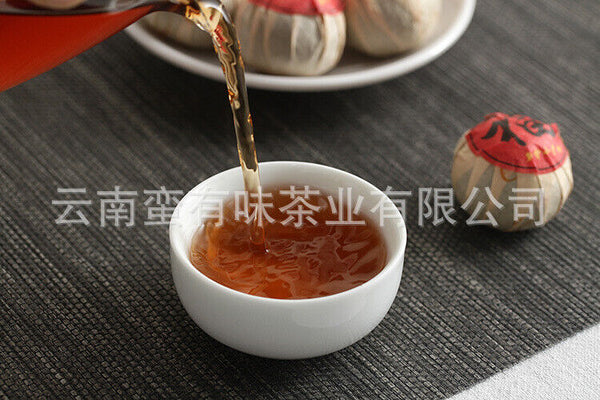 500g Xinhui Xiaoqingkang Pu'er tea ( Fu Zi ) Xiaoqingkang ripe tea tea leaves