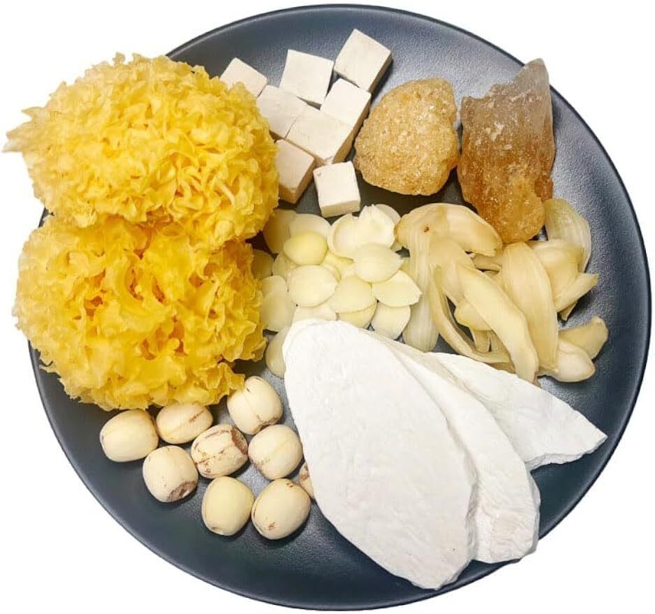 100g 3.5oz Cantonese Soup-Soup Tremella & Lotus Seed Mix 3-4 Servings Sweet Soup Secondary image