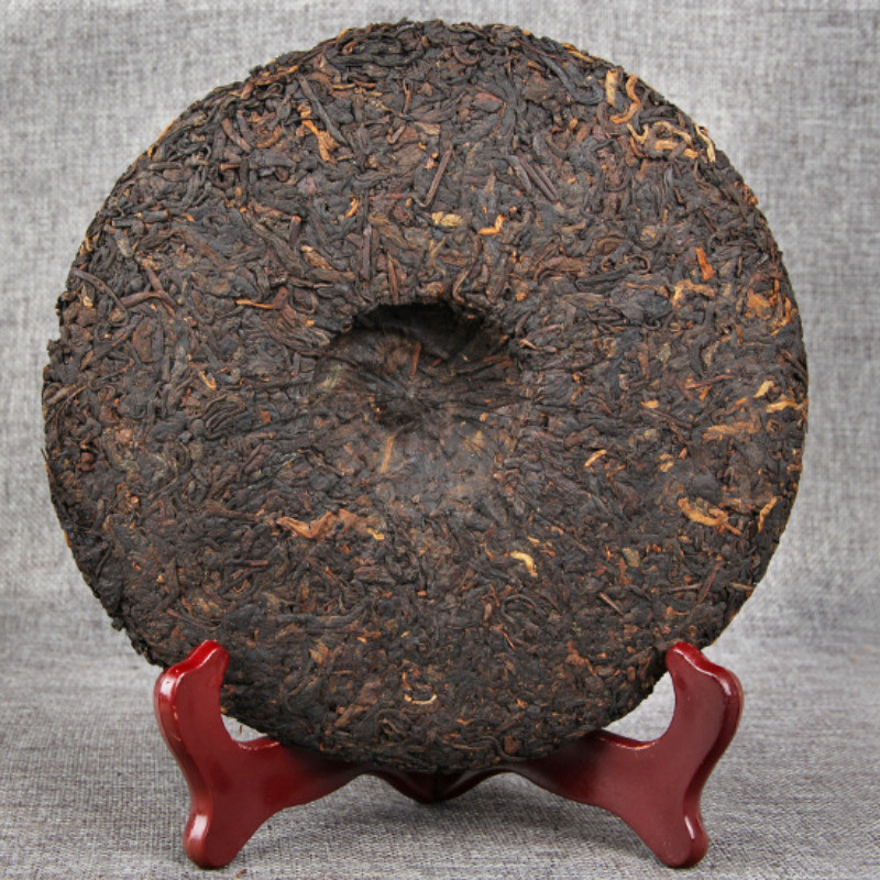 Cake Tea Yunnan Qizi Cha 400g Pu'er Tea Factory Cloud Buds Pu'er Tea Ripe Tea