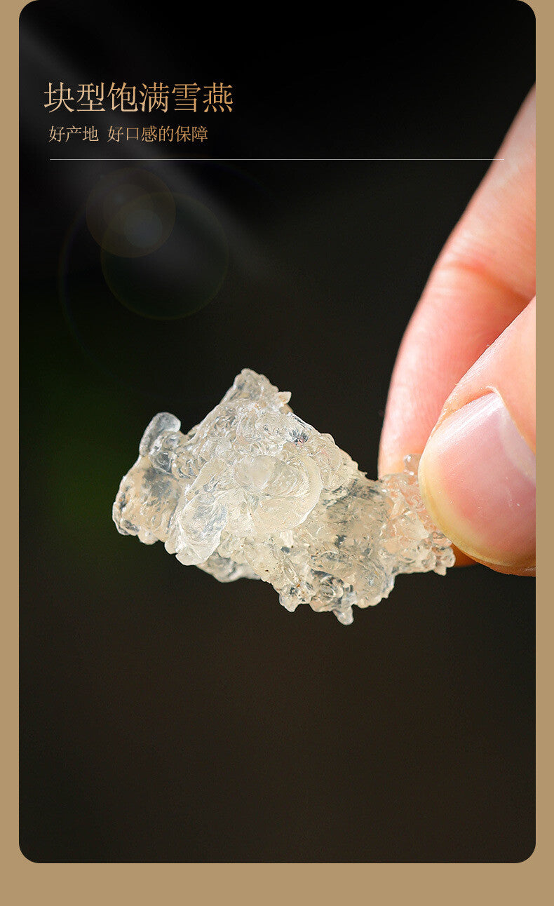 Snow Swallow Can Be Made Peach Gum Snow Swallow Soapberry Rice Porridge 150g