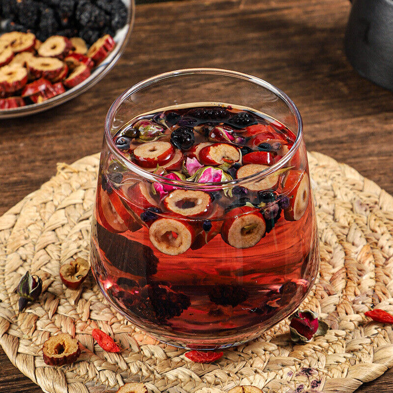 Black goji berry dried mulberries combination for whitening prickly pear rose