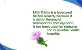 Milk Thistle Seed Powder 1.1lb Silybum Marianum
