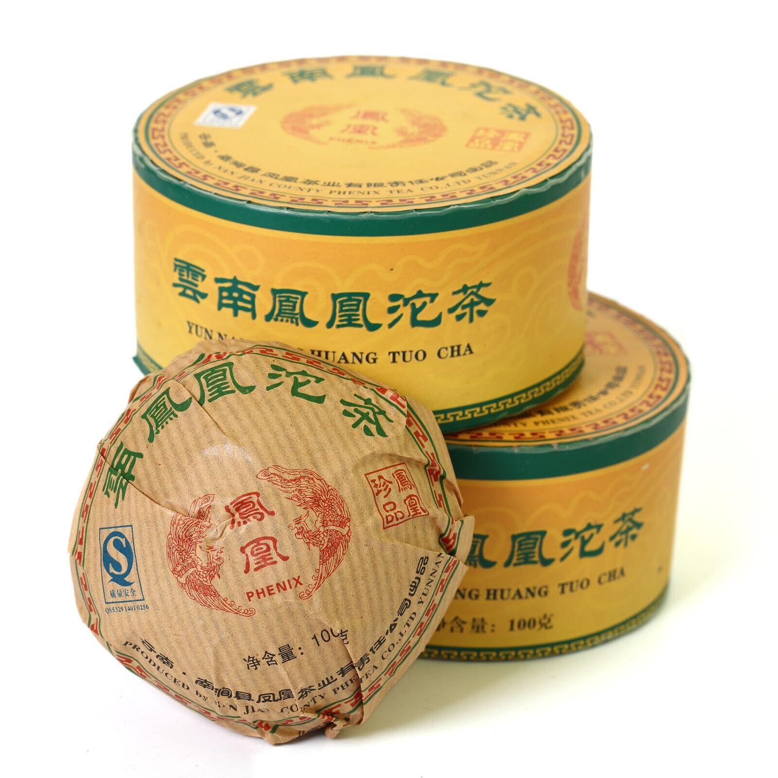 Yunnan Premium Grade Puerh Tea Aged Phoenix Tuocha Cake Boxed Raw Pu-erh Secondary image