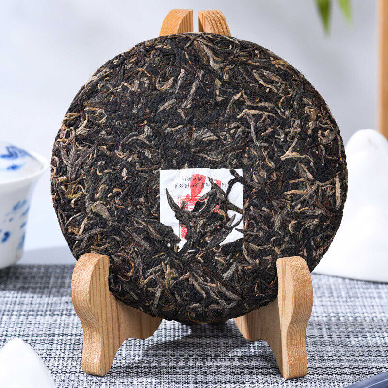 Premium Pu-erh Tea 200g Raw Tea Cake Strong Aroma Sweet Aftertaste Menghai Blend