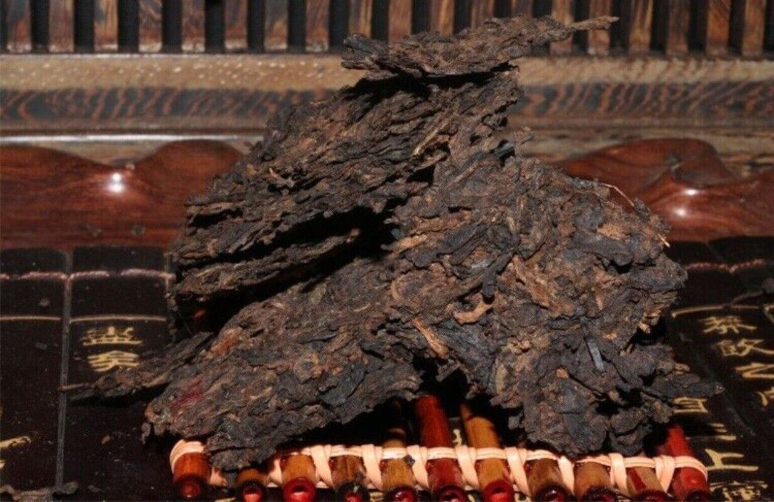 Aged Ripe Pu-erh Tea Cake 357g Vintage Yunnan Fermented Dark Tea Rich Flavor