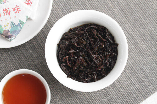 500G Yunnan Pu'er Tea Menghai Flavor Small Square Brick 8g Ripe Tea