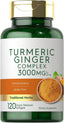 Turmeric Curcumin 2400mg | 180 Capsules | Non-GMO, Gluten Free