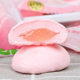 White Peach Flavor Sandwich Marshmallow Gummy Snacks Wedding Candy 徐福记白桃味夹馅棉花糖
