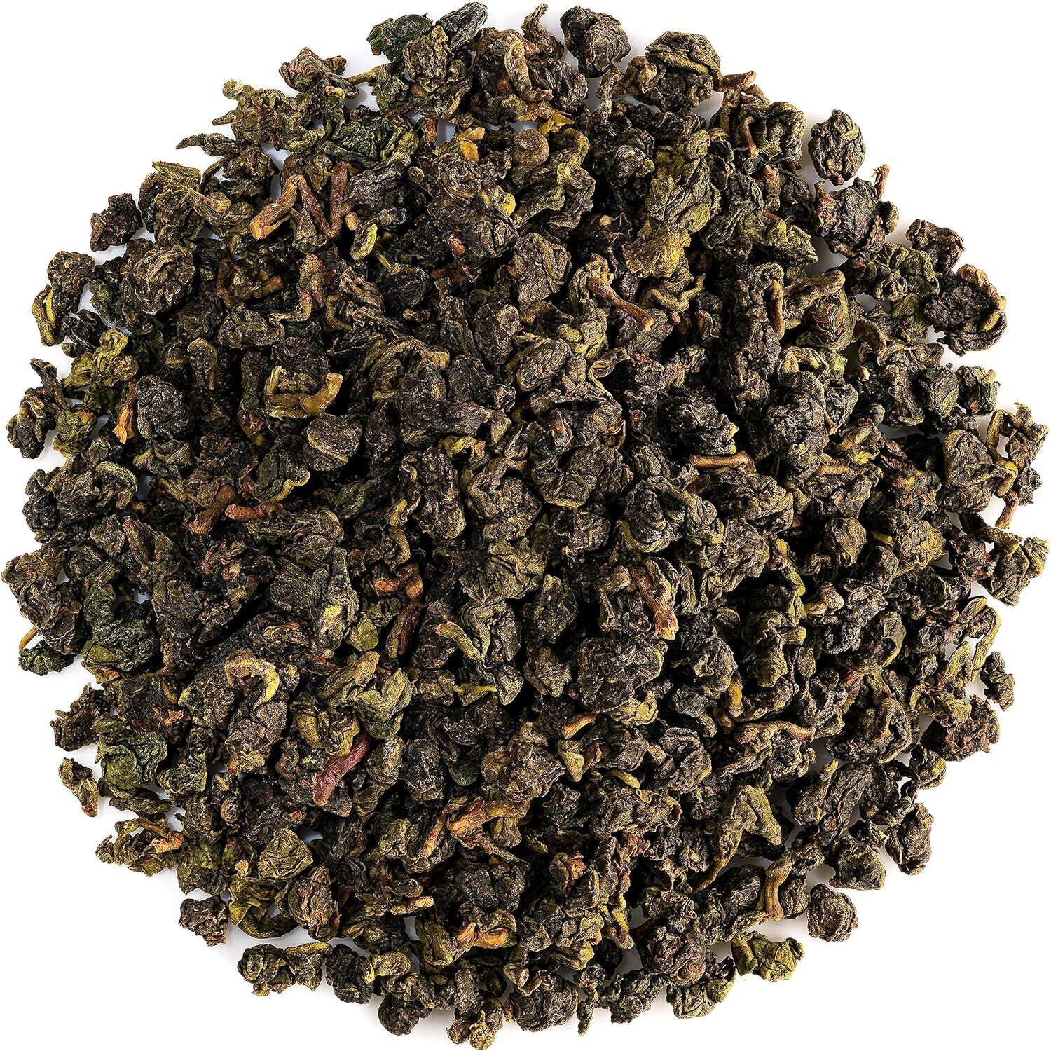 Oolong Tea - Taiwanese High Mountain Green Oolong - Tieguanyin Wu Long Tea 100g Main image