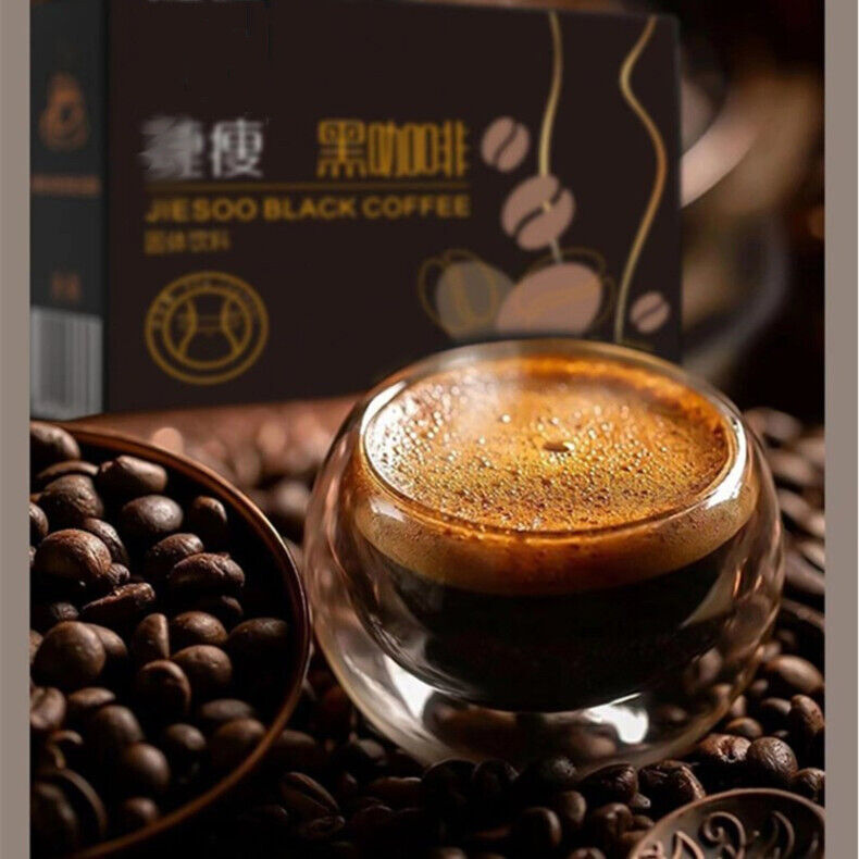 Jet Lean Black Coffee Solid Drink Instant Coffee Satiety Meal Replacement 40g Main image