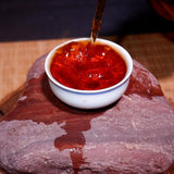 High-Quality Yunnan Tea Tree King Ripe Pu'er Tea 357g Natural Ripe Tea Cake