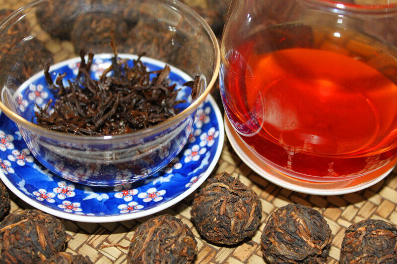 500g High Quality Yunnan Pu'er Tea Loose Ripe Tea