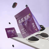 Black bean black wolfberry black sesame tea health Mulberry five black tea