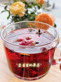 Blueberry Peach Fruit TeaHigh-value fruitsEye careBeauty and beautyFloral tea