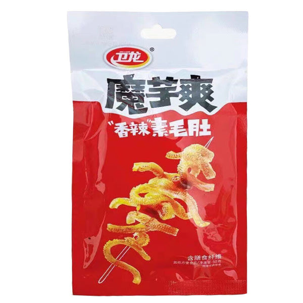Chinese Snacks Konjac Spicy Strips Sticks Chinese Snack Food 20 Pack Inside Box