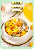 Green Kumquat Passion Fruit Herbal Tea with Rock Sugar Natural Fruit Blend