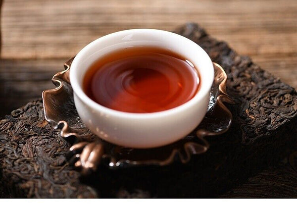 Yunnan Puerh Tea Brick Puerh Ripe Tea Old Tea Brick Lao Banzhang Palace Ripe Tea