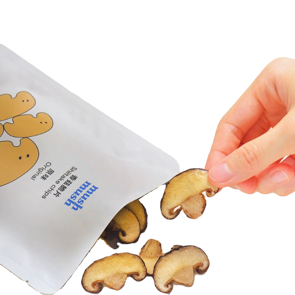 100g Crisps Healthy Snack Vegetable Chips  Dried Shiitake Mushroom