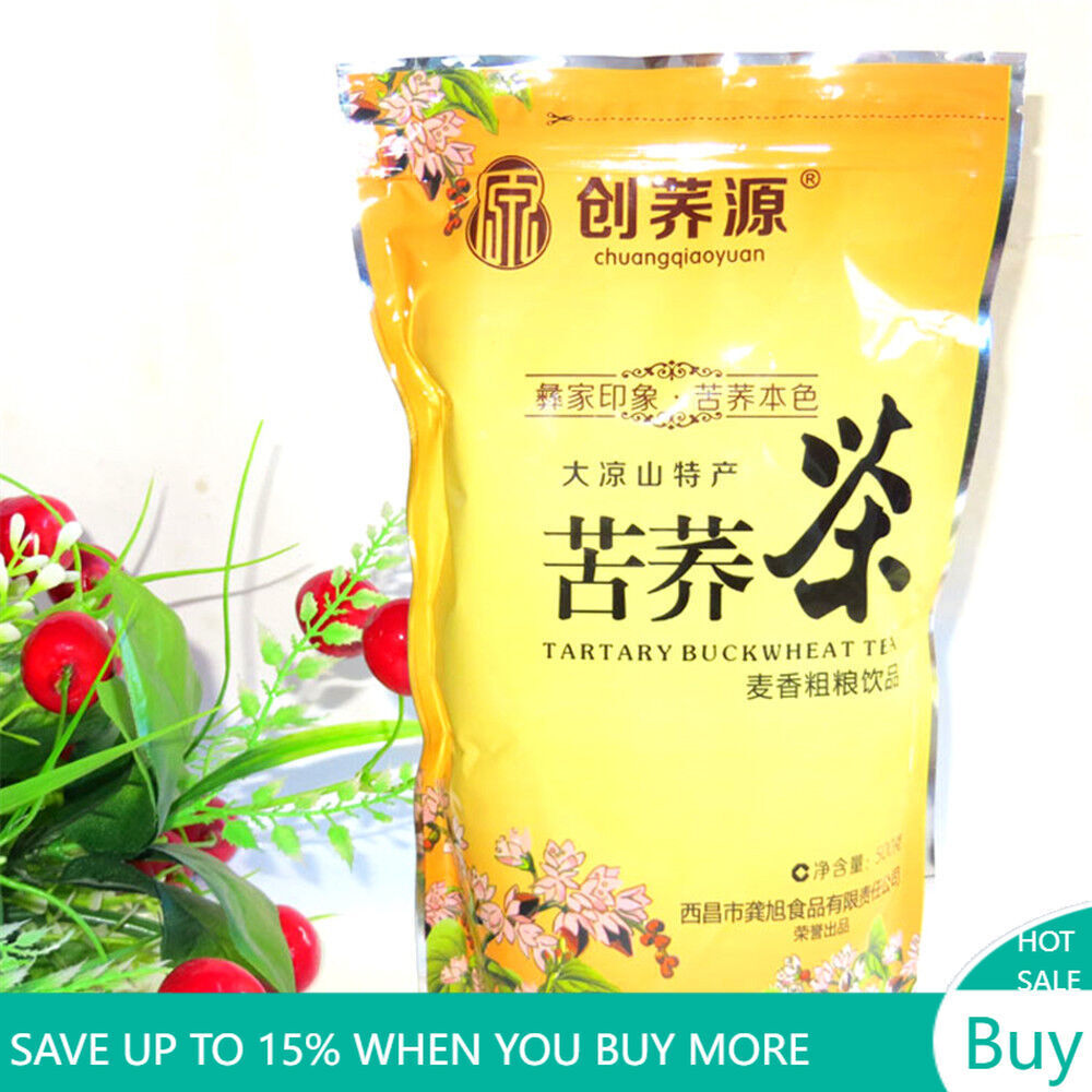 500g Premium Black Buckwheat Tea Black Tartary Buckwheat Full Chinese Tea Main image
