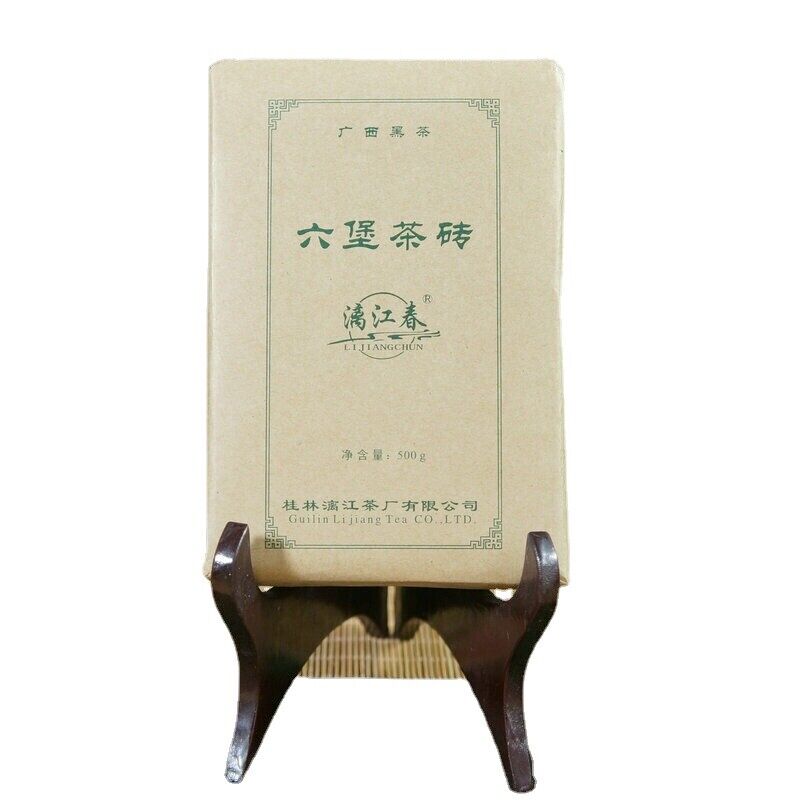 500g Liu Pao Rice Brick Tea Guangxi Aged Liubao Tea Black Tea Dark Tea Secondary image