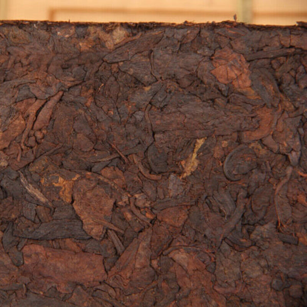 Big Leaf Pu-erh Tee Bambus Shell Old Pu'er Tee Brick 1000g Yunnan Ancient Tee