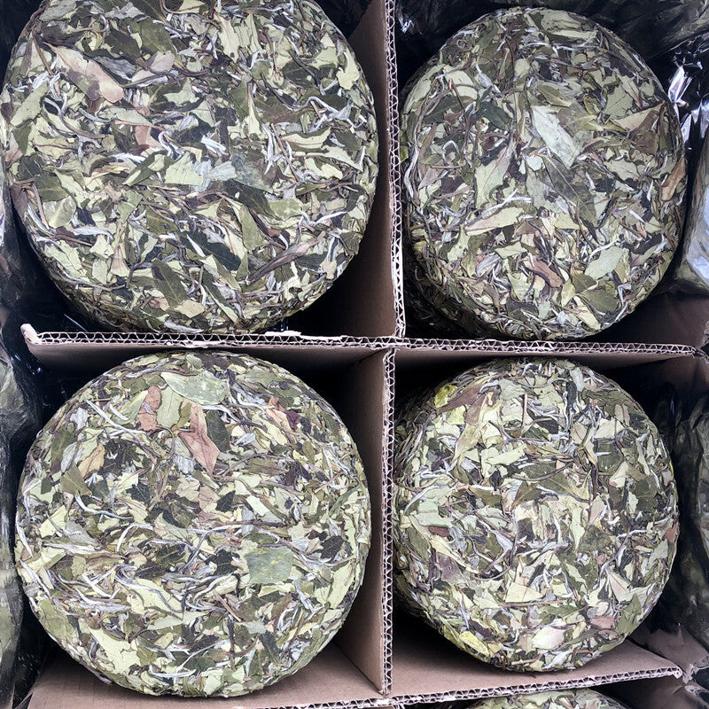 350g  White Peony Tea  Spring Tea Cake White Tea Barren Mountain Sun Tea Cake