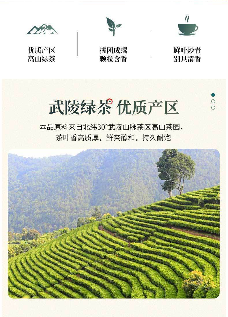 Green Tea Green Biloba Roll Green Tea New Tea Strong Fragrance Type Extra 100g