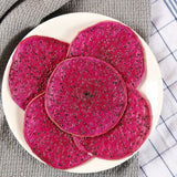 Recommend Organic Dried Red Pitaya Slices, Dragon fruit Slices, Pitaya