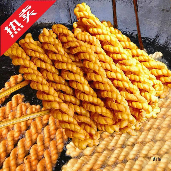 New Shaanxi Snacks Casual Long Twist Fragrant Crispy Twist Old-fashioned  Pastry