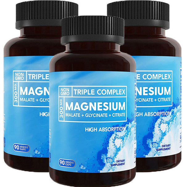 Magnesium Capsules Health Care  All-natural Ingredients