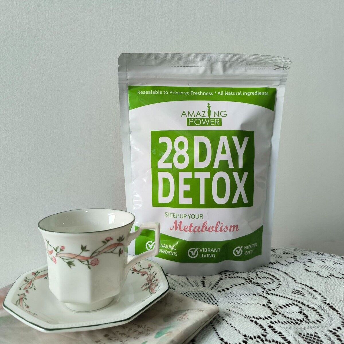 28 Day Natural Health Detox Tea Slim Weight Loss To Get Skinny Belly Fit Tea Main image