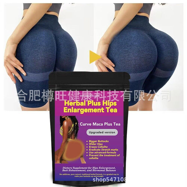 Herbal Curvy Support Tea Natural Hip Wellness Blend Premium Loose Leaf