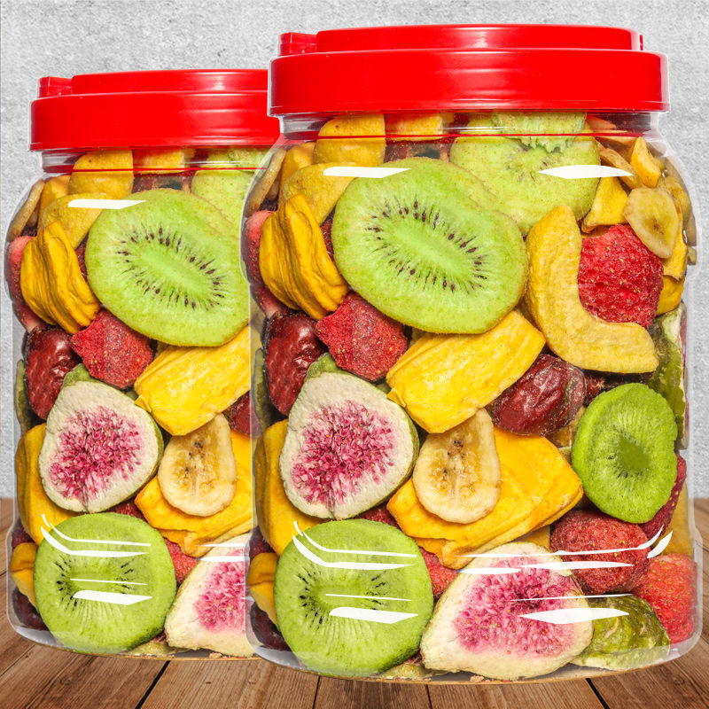 250g Integrated Freeze Dried Fruit Crisps 500g Vegetable Crisps Mixed Snacks Main image