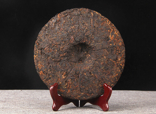 Puerh Tea Yunnan Menghai Pu'er Ripe Tea Cake Banzhang Ripe Tea 云南勐海陈香普洱熟茶饼班章熟茶