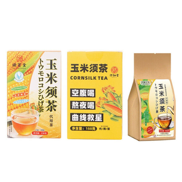 Corn Silk Herbal Tea Bags Natural Diuretic Detox Premium Pure Blend