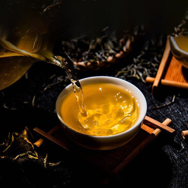 357g A Pinnacle of Yunnan's Tea Heritage Yiwu Ancient Tree Pu'er Raw Tea